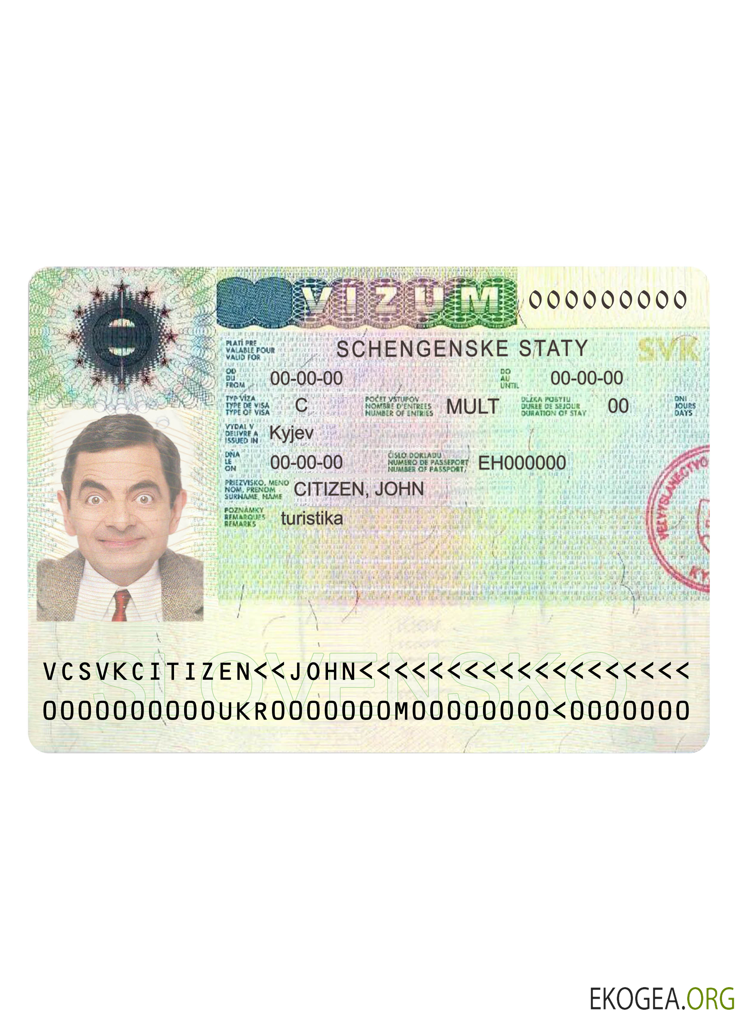 Visa touristique pour la Slovénie